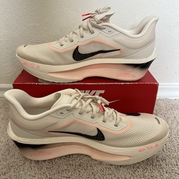 Nike Zoom Fly 6 Crimson Tint Ivory Running Sneaker FN8454-102 Mens Size 6 New main image 6